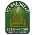 303 Summit Club - Forest sticker