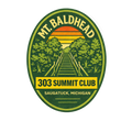 Mt. Baldhead Summit Club sticker